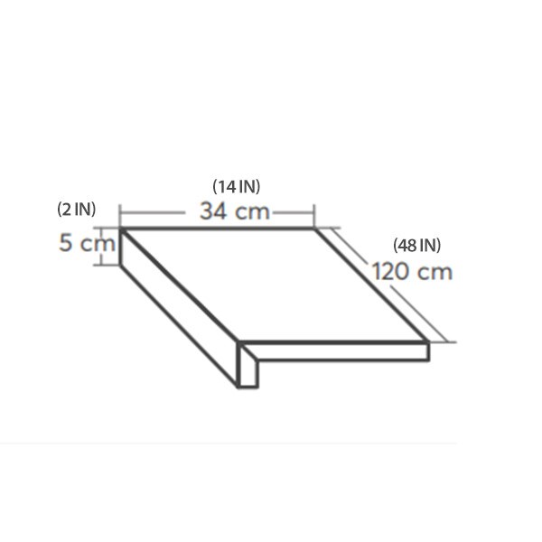 Porcea Porcelain L Coping
